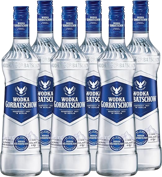 Wodka Gorbatschow (6x0,7l) Set 37,5% vol - Premium Vodka - Eiskalt ...
